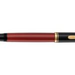 Pelikan vulpen 'Souverein 400', zwart/rood, B