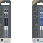 PARKER gel-vulling, F, zwart, 1 stuks op blister