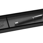 WEDO pennenbakje ´black office´, 2 vakken, zwart