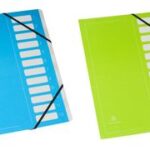 extendos sorteermap ´Flashy´ serie 122, 12 vakken, groen