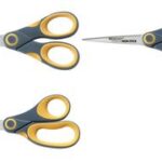 WESTCOTT schaar Titanium Non Stick, lengte: 130 mm, grijs/geel