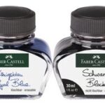 FABER-CASTELL inkt in glazen fles, zwart, inhoud: 62,5 ml