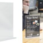 Securit tafeldisplay ACRYLIC, DIN A5 staand, recht