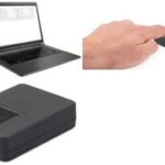 TimeMoto USB-vingerafdruk-leesapparaat FP-150, zwart