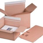 smartboxpro doos met autolockbodem, DIN A4, SK, bruin