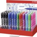STABILO Fineliner SENSOR fijn, 0,3 mm, 48 stuks in display - 8 kleuren