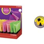 STABILO tekstmarker NEON, 45 in kartonnen display