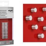 sigel Neodym-Design-magneet cilinder 'Strong' C5, set van 10