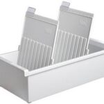 HAN tussenschot voor kaartenbakken, A5 staand, lichtgrijs