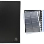 EXACOMPTA visitekaart-hoezen, voor 16 visitekaartjes