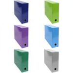 EXACOMPTA Archiefbox Iderama, karton, 90 mm, kleuren assorti