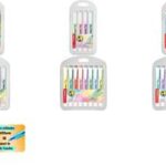 STABILO tekstmarker swing cool Pastel Edition, 4 stuks in PET-etui