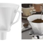 alfi koffiefilter Aroma plus, van porselein, wit