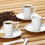 Ritzenhoff & Breker schoteltje voor espressokopje BIANCO, 115 mm