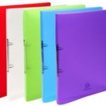 EXACOMPTA ringband PP, 2-rings mechaniek, DIN A4+, kristal transparant, rug 40 mm