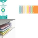 EXACOMPTA scheidingsstroken Premium, 105 x 240 mm, wit