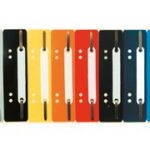 EXACOMPTA hechtstrip, 35 x 150 mm, PP, grijs