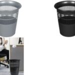 keeeper prullenbak 'jasper', van PP, grafiet