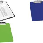 WEDO klembord, DIN A4, van polystyrol, blauw