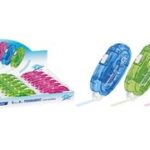 WEDO lijmroller SLIDE, 6 mm x 8 m, 18 in display, permanent hechtend