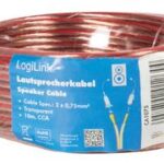 LogiLink luidsprekerkabel, 2 x 1,50 mm2, 25 m