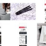 uni-ball fineliner PIN ASP015, set van 5