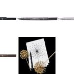 uni-ball Fineliner PIN Brush, sepia, 0,02mm