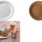 PAPSTAR kartonnen bord ´pure´ rond, 230 mm, wit, 100 stuks