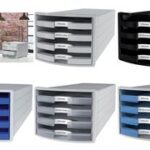 HAN ladenbox IMPULS 2.0, 4 open lades, zwart