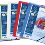 EXACOMPTA hoekspanmap Creacover, DIN A4, PP, transparant