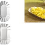 PAPSTAR patatschaaltje ´pure´, maat: 130 x 175 x 30 mm, wit