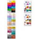 FIMO SOFT boetseerklei set 'Fashion', set van 12