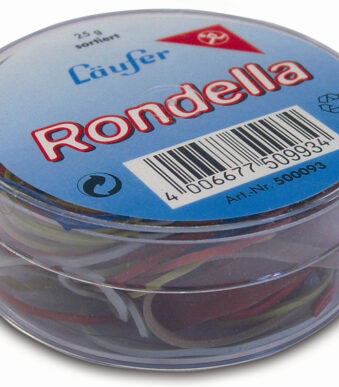 Läufer RONDELLA elastieken in doos - 25 g, assorti