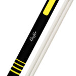 Läufer kunststof-radeerstift, incl. 2 reserve vlakgum, geel