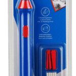 Läufer electrisch vlakgum, met verwisselbare punt, blauw