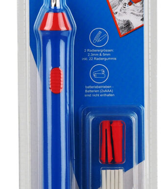 Läufer electrisch vlakgum, met verwisselbare punt, blauw