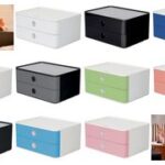 HAN ladenbox SMART-BOX ALLISON, stapelbaar, 2 lades, snow white