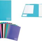 HERMA snelhechter, van PP, DIN A4, doorschijnend-zwart