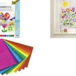 folia raamfolie, 350 x 500 mm, 10 Bogen, kleuren assorti