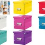 LEITZ opbergdoos Click & Store WOW Cube L, violet