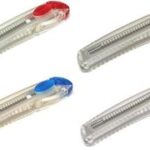 NT Cutter iL-120 P, kunststof-behuizing, blauw-transparant