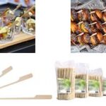 NATURE Star Fingerfood-spies FLAG, van bamboe, 120 mm