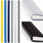 DURABLE klemlijst, DIN A5, vulhoogte: 6 mm, transparant