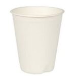 PAPSTAR drinkbeker van suikerriet 'pure', 0,2 l, wit, 12 stuks