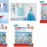 tesa Powerstrips haken SMALL metaal, rond, 1 kg