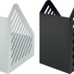 helit tijdschriftencassette ´the tower gate´, DIN A5, polystyrol, zwart