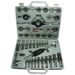 BRÜDER MANNESMANN draadsnijset, 45-delig, in koffer