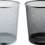 helit prullenbak ´the circle network´, 23 liter, zwart