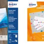 AVERY Quick & Clean correspondentie-kaarten, 128 x 82 mm