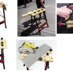 BRÜDER MANNESMANN werkbank, inklapbaar, (H)790 mm